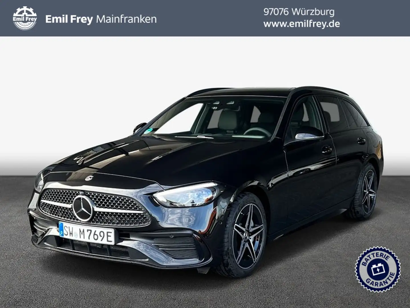 Mercedes-Benz C 300 C-Klasse Schwarz - 1