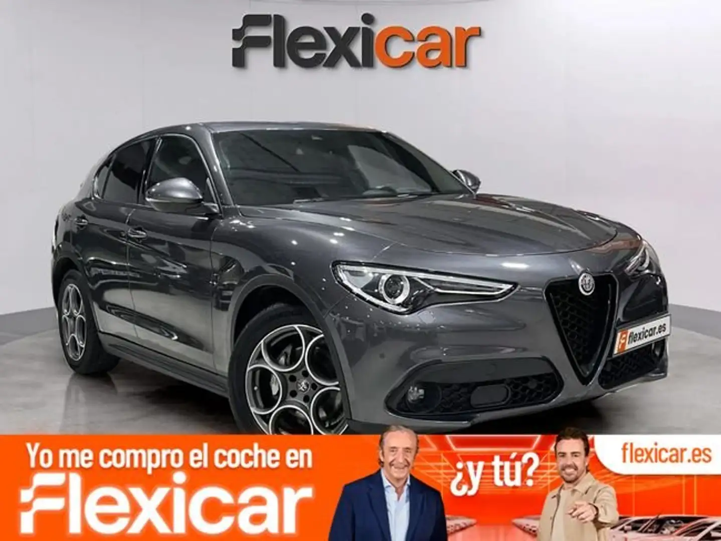 Alfa Romeo Stelvio 2.2 Diesel 118kW (160cv) SPRINT RWD Gris - 1