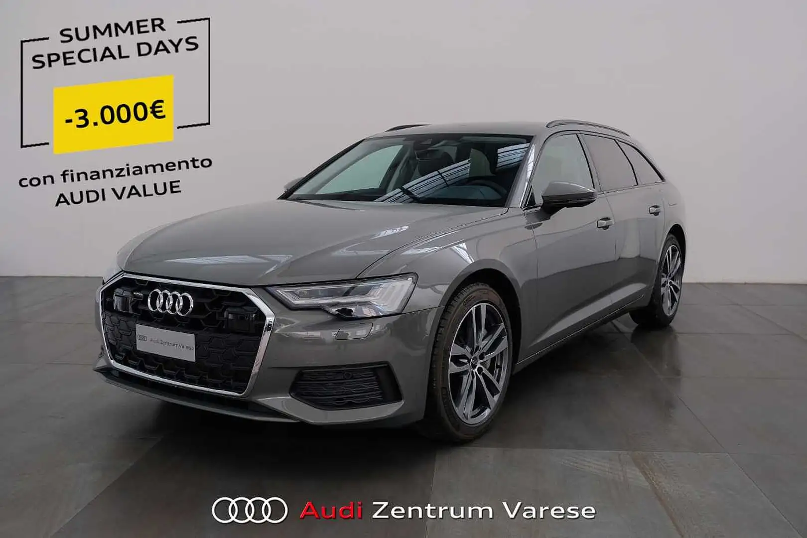 Audi A6 Avant 50 TFSI-e 299cv Quattro Stronic Grigio - 1