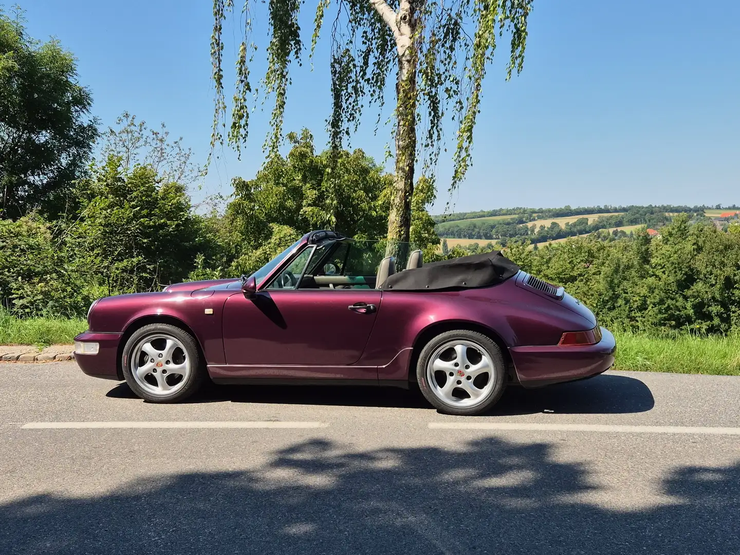 Porsche 964 Carrera 4 Cabrio Violett - 2