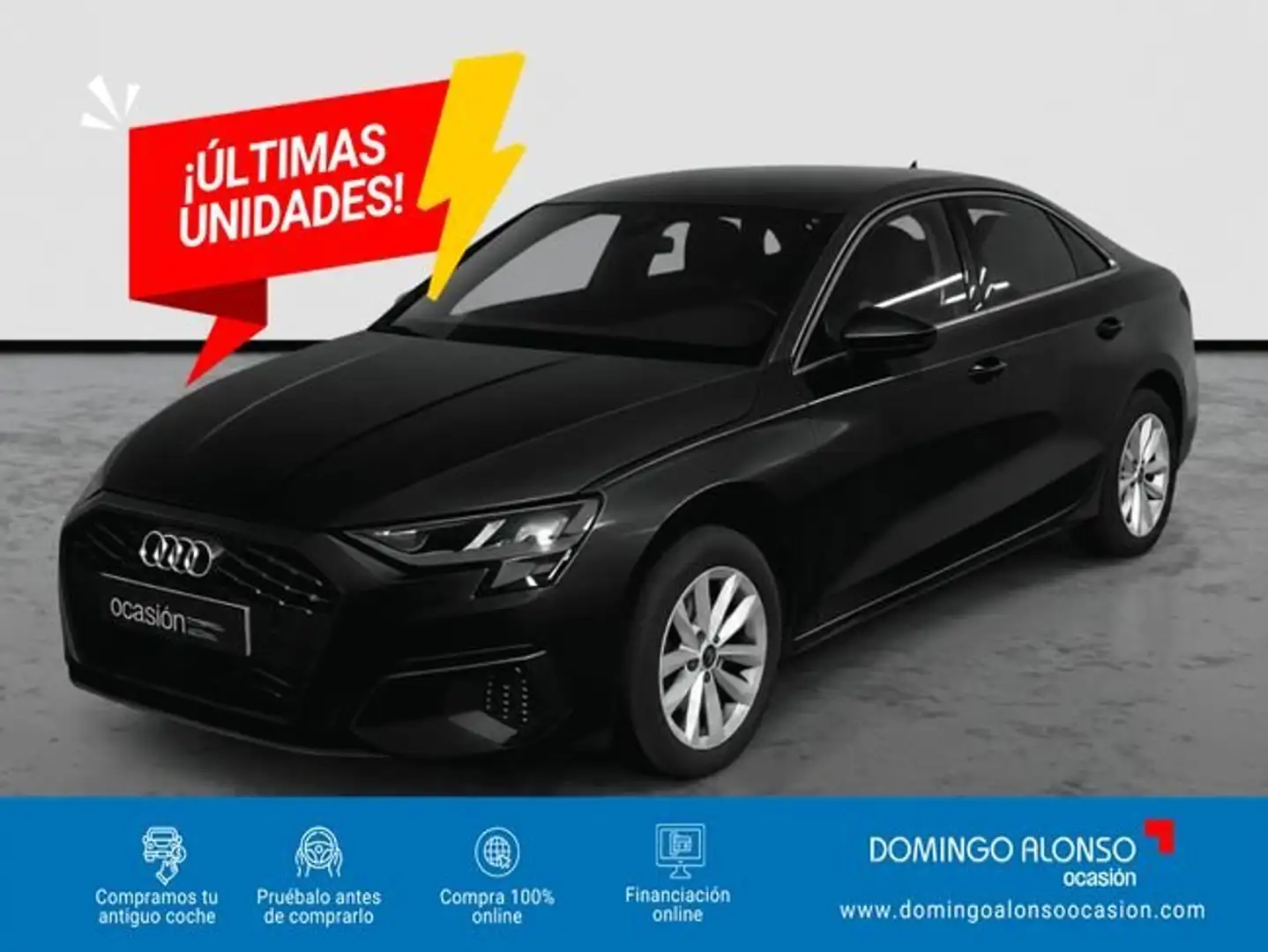 Audi A3 Sedán 30 TFSI S line Negro - 1
