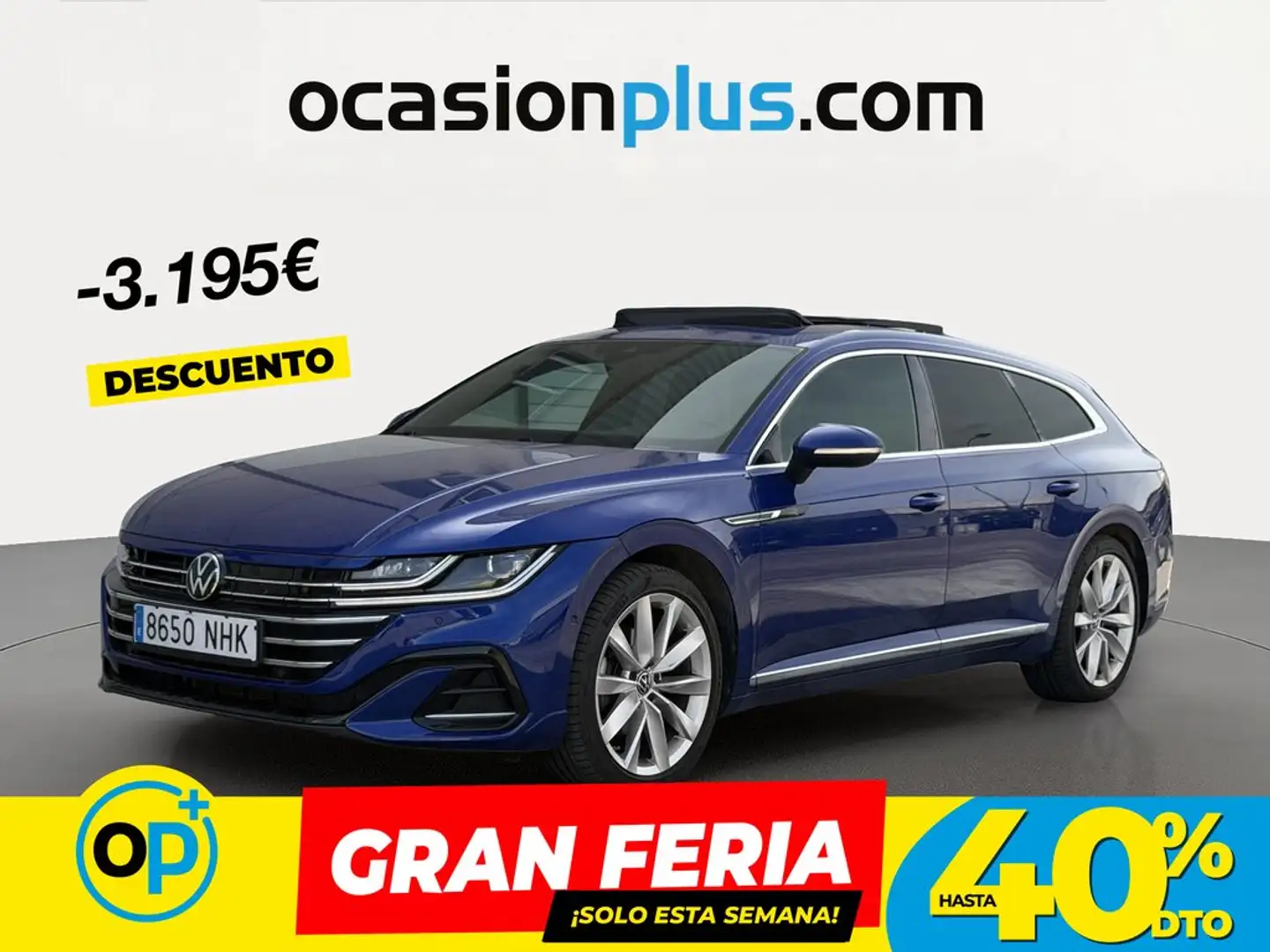Volkswagen Arteon Shooting Brake e-hybrid 1.4 TSI R-Line DSG6 Azul - 1