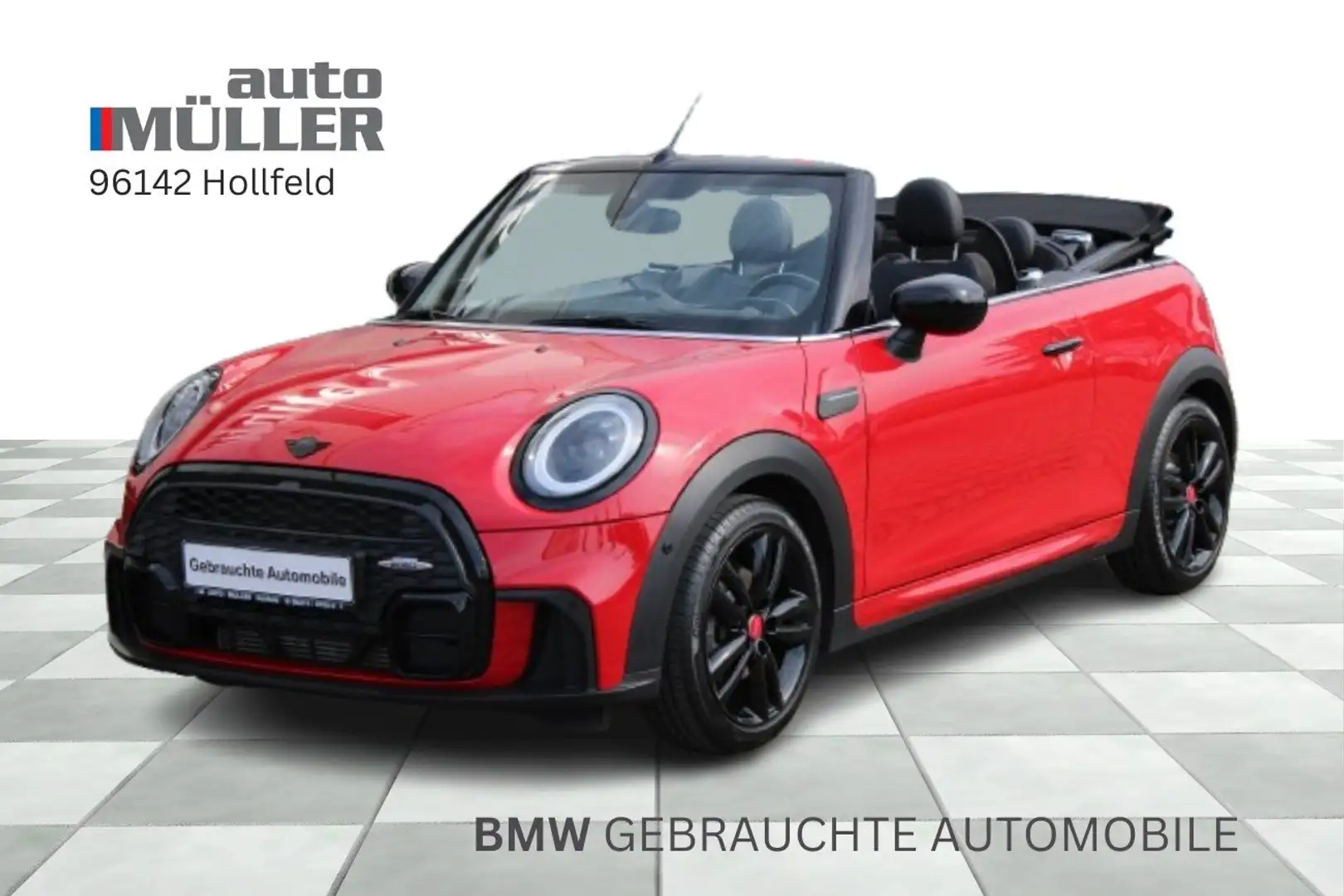 MINI John Cooper Works Cabrio John Cooper Works Cabrio Head-Up HK HiFi DAB LED R Červená - 1