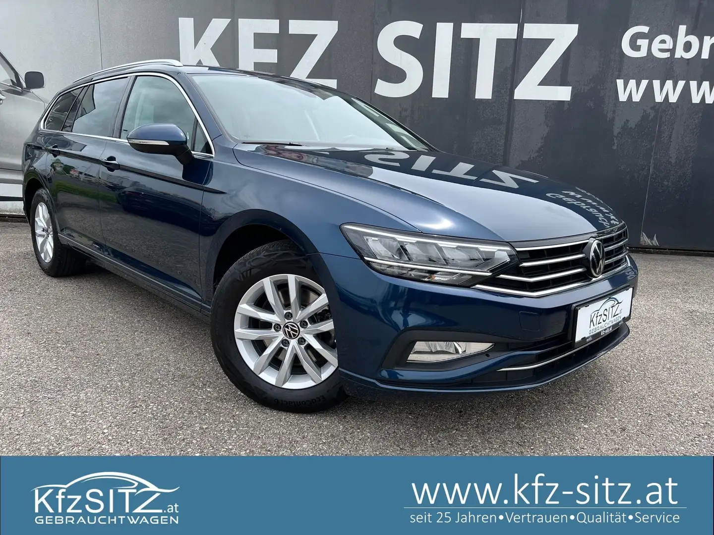 Volkswagen Passat Variant Business 2,0 TDI DSG | VIRTUAL*NAVI PRO Blau - 1