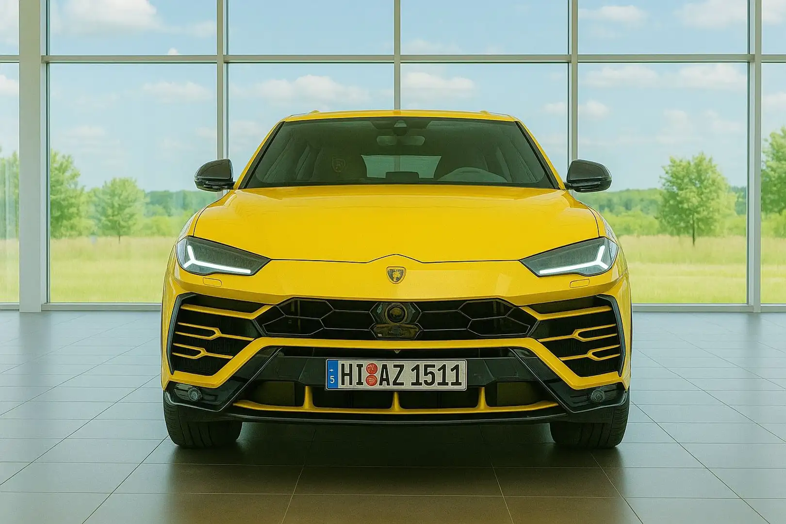 Lamborghini Urus | AKRAPOVIC| 23 ZOLL TAIGETE |PANO B&O Q-CI Gelb - 1