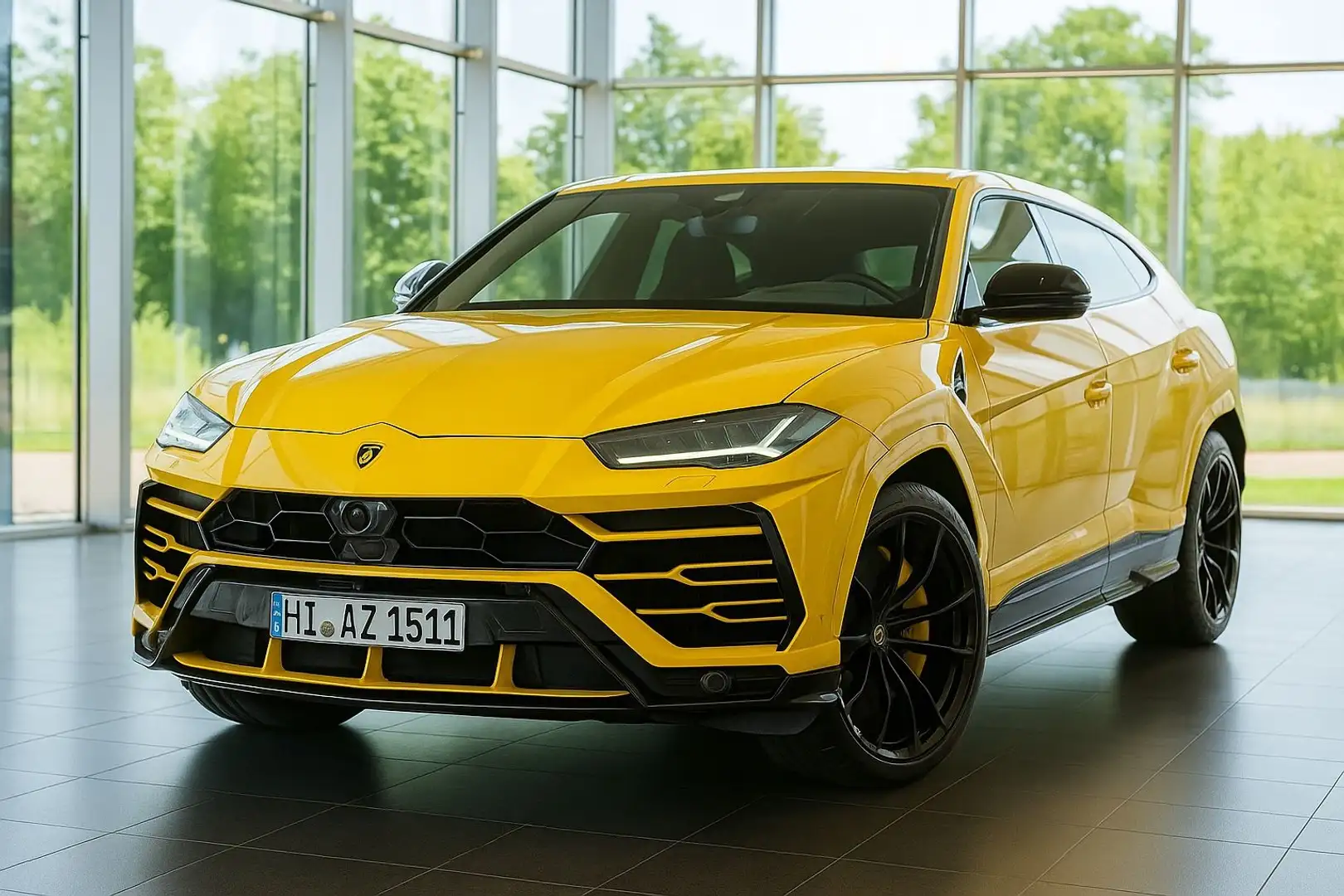 Lamborghini Urus | AKRAPOVIC| 23 ZOLL TAIGETE |PANO B&O Q-CI Gelb - 2