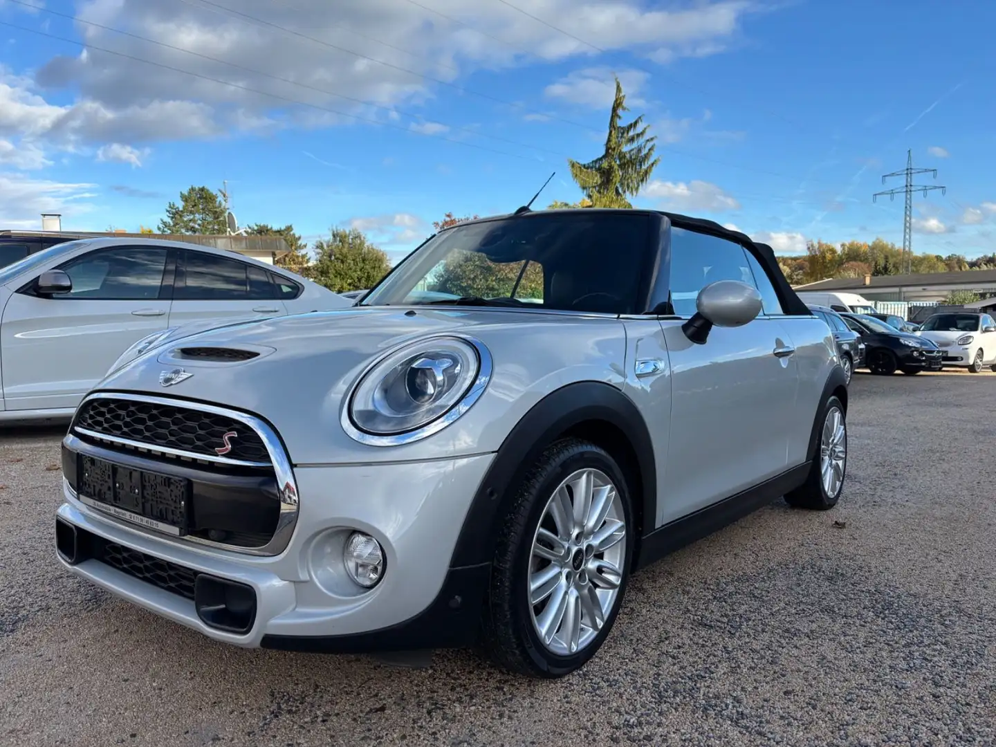 MINI Cooper S COOPER S Cabrio,Leder,Automatik,Navi Silber - 1