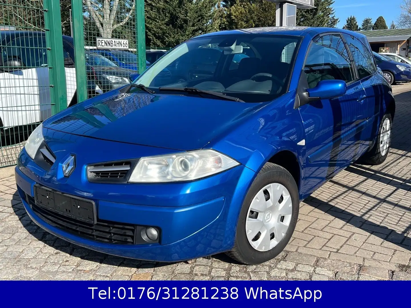 Renault Megane II Lim. 1.6 !! 3-trg. Avantage !! Tüv-NEU Blau - 1