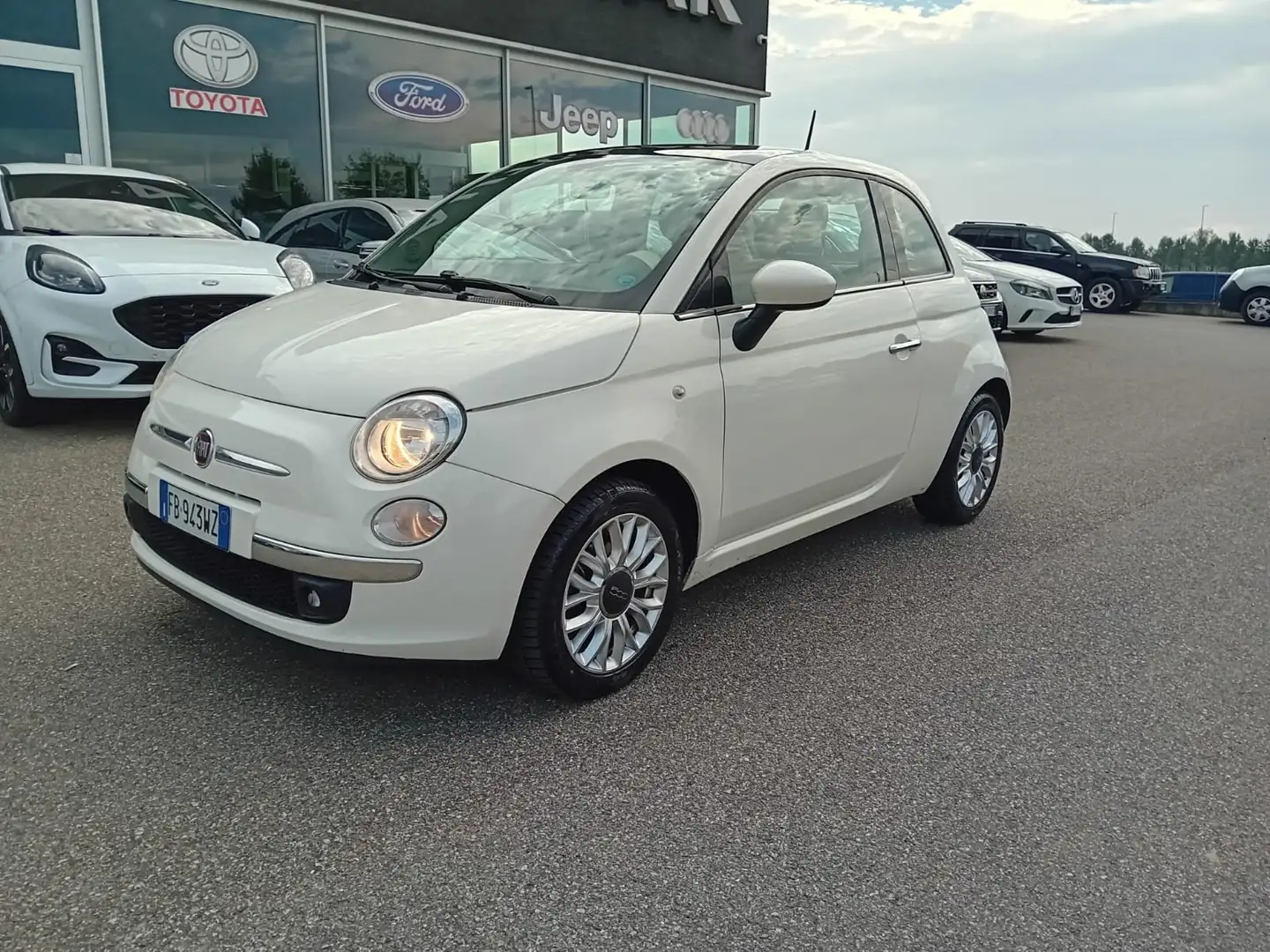 Fiat 500 1.2 Easypower GPL Lounge 69cv Bianco - 2