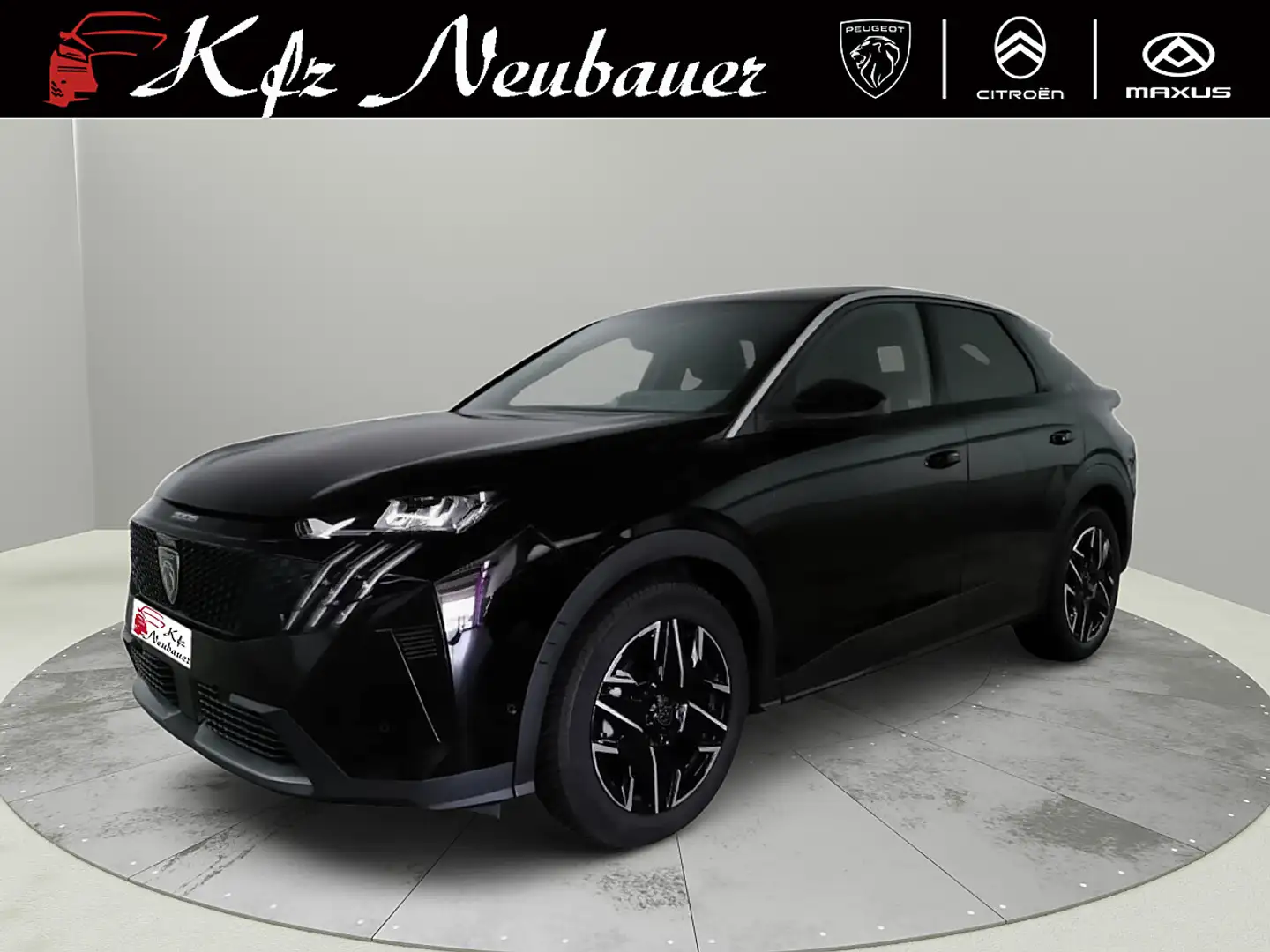 Peugeot 3008 Hybrid 145 e-DCS6 Schwarz - 1