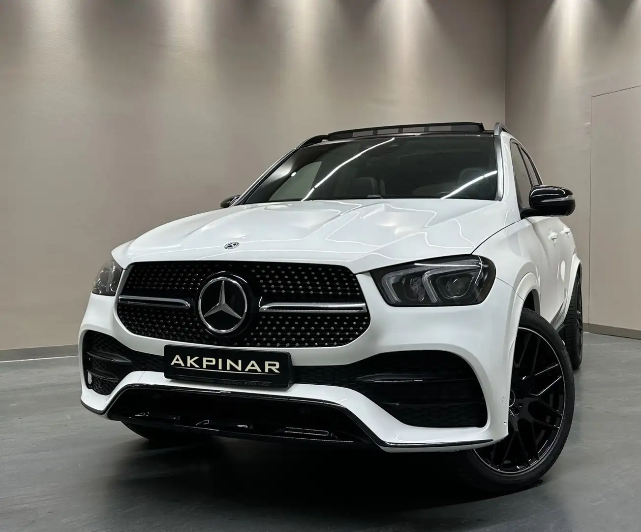 Mercedes-Benz GLE 450 GLE450 4M **AMG**PANO**STANDHZ**AHK**22 ZOLL** Weiß - 1