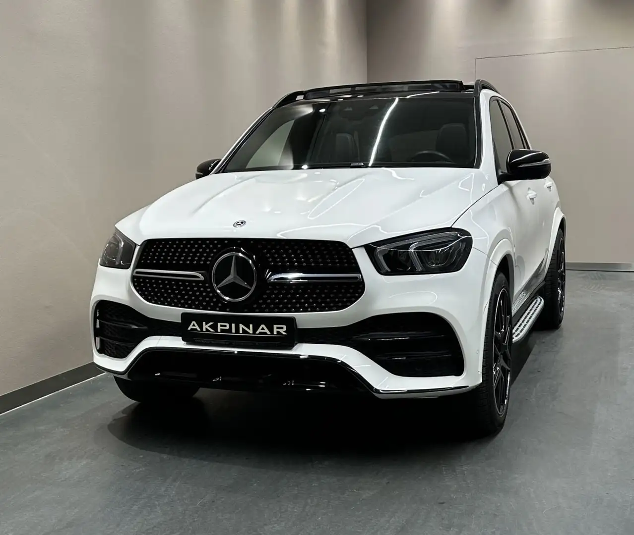 Mercedes-Benz GLE 450 GLE450 4M **AMG**PANO**STANDHZ**AHK**22 ZOLL** Weiß - 2