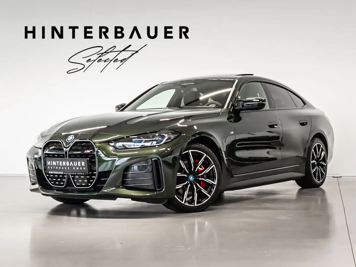 BMW i4 M50 M-SPORT PRO*AHK*PANO*H&K*LNP: 86.814* Grün - 1