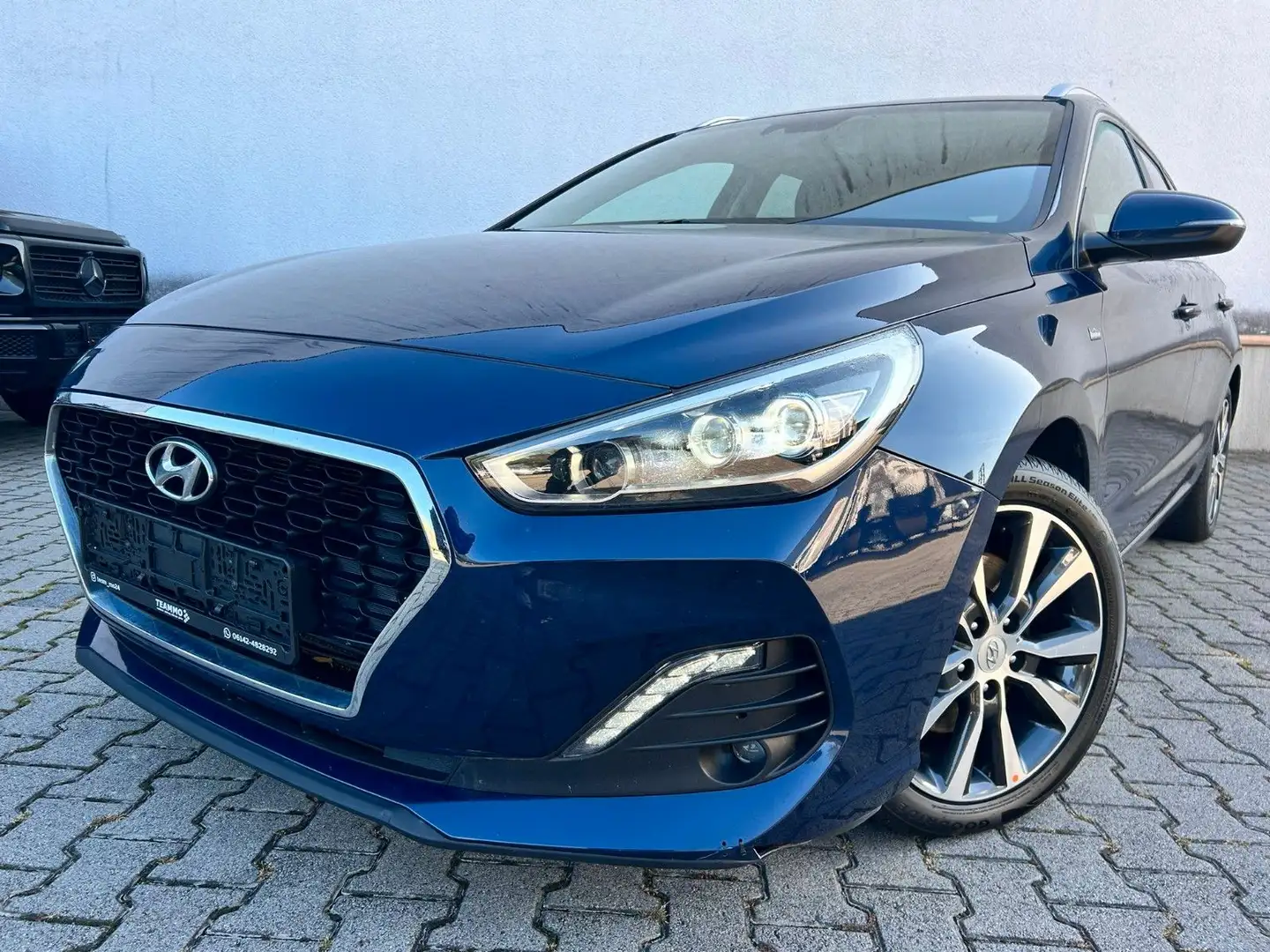 Hyundai i30 cw Style AB 149€|SPUR|KAMERA|LHZ|SHZ|APPLE Bleu - 1