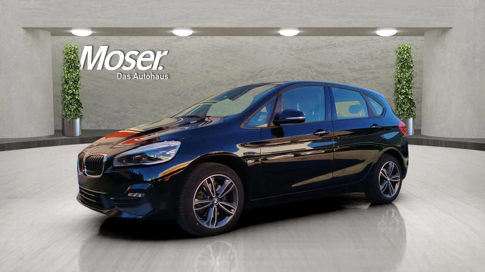 BMW 218 Serie 2 Active Tourer 218d  Sport auto Nero - 1