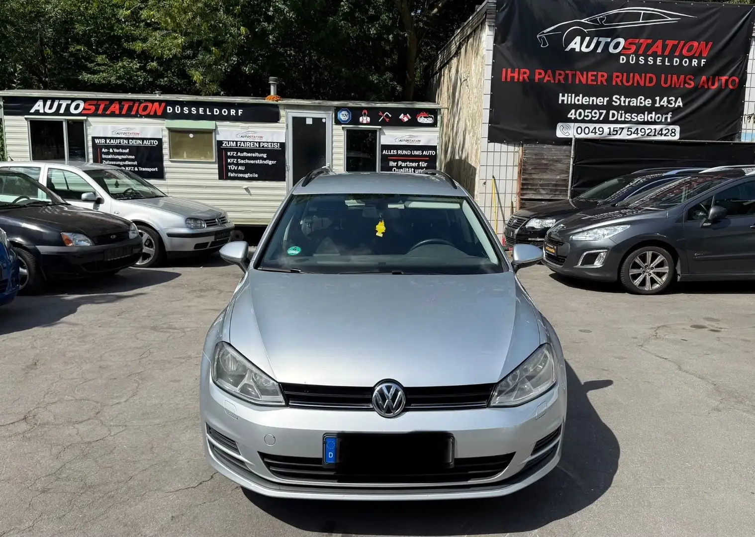 Volkswagen Golf VII Variant Trendline BlueTDI Zilver - 2