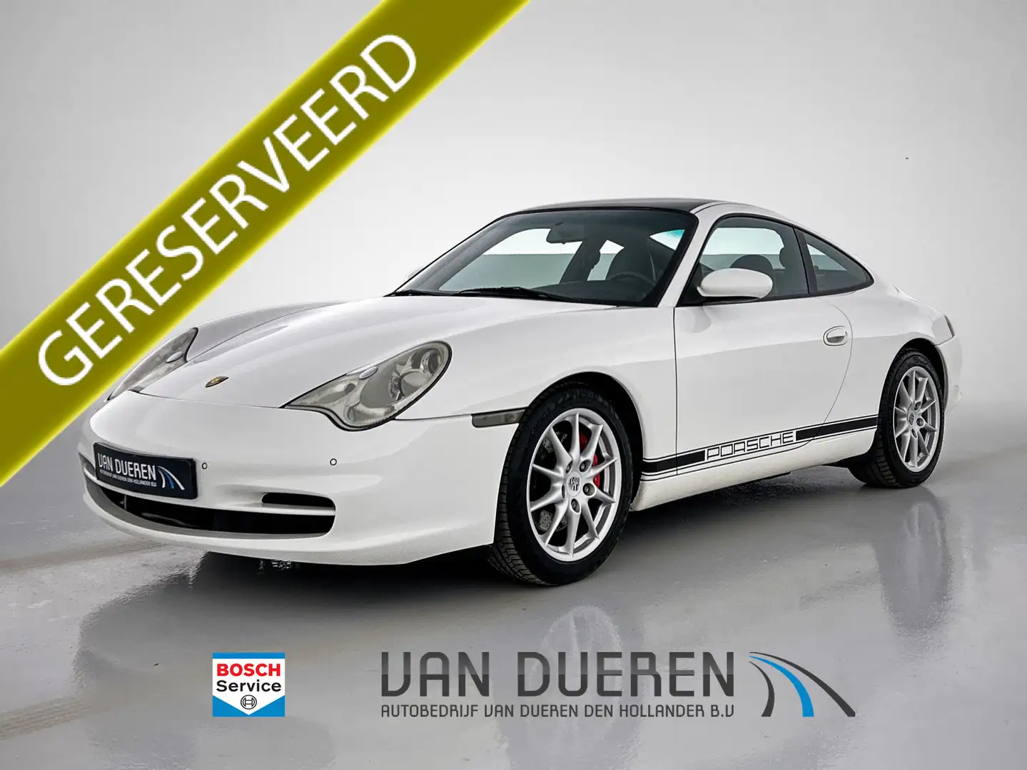 Porsche 996 3.6 Coupé Carrera 4 Carplay, nette auto Blanc - 1