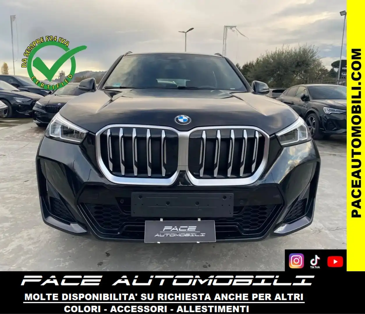 BMW X1 18i M SPORT M-SPORT MSPORT VIRTUAL COCKPIT LED PDC Nero - 1