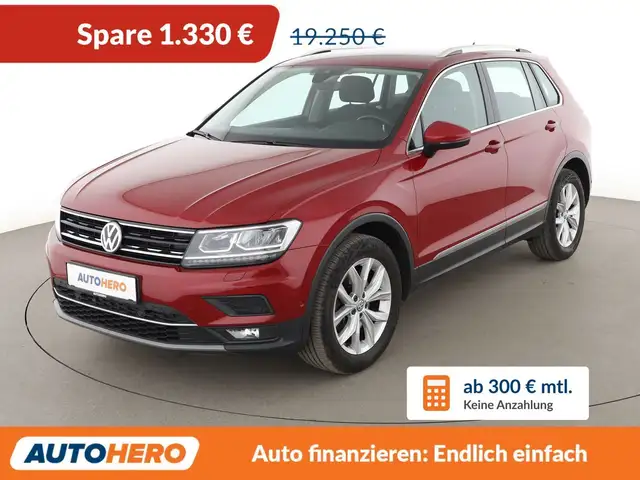 2017 Volkswagen Tiguan in Red for sale