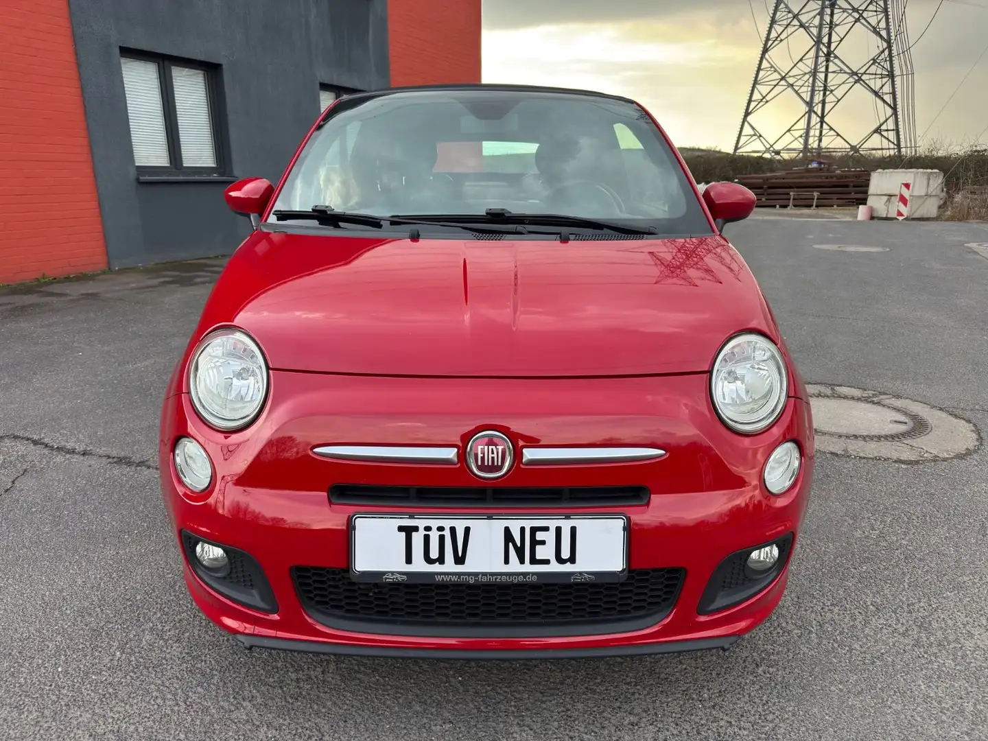Fiat 500C 500 Cabrio S Top Zustand Rojo - 2
