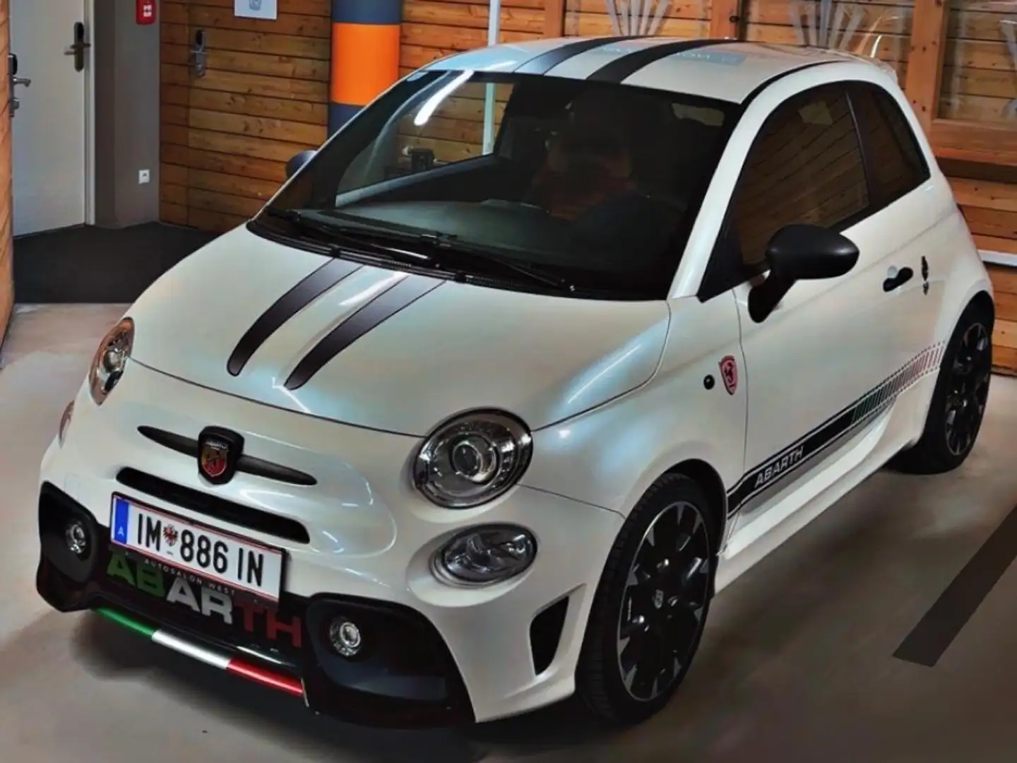 Fiat 500 Abarth Weiß - 1