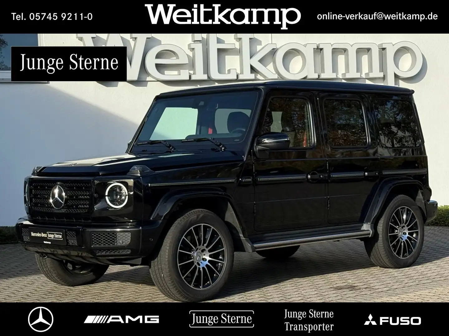 Mercedes-Benz G 350 G 350 d AMG+Night+Standh.+Massage+Distr.+Sitzkl. Schwarz - 1