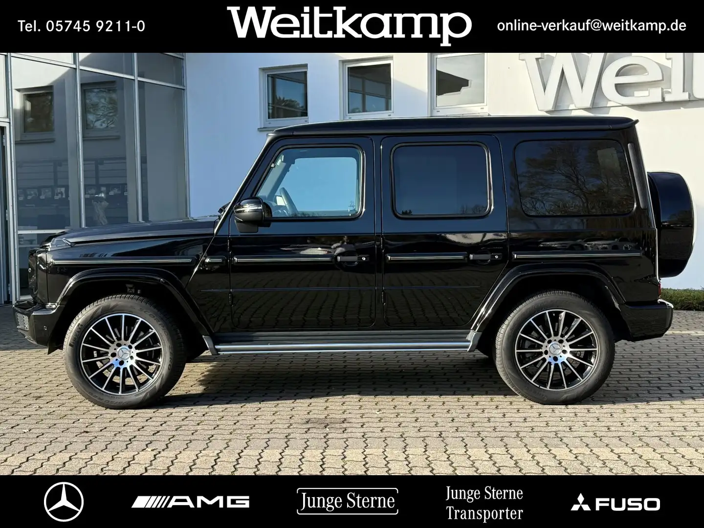 Mercedes-Benz G 350 G 350 d AMG+Night+Standh.+Massage+Distr.+Sitzkl. Schwarz - 2