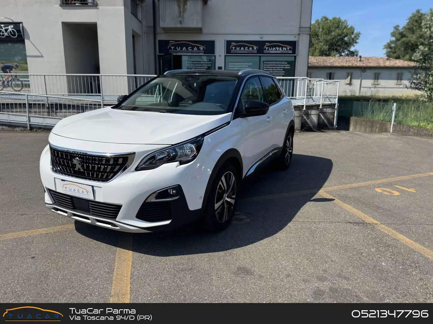 Peugeot 3008 Allure 1.6 Blue HDI 120 Blanc - 1