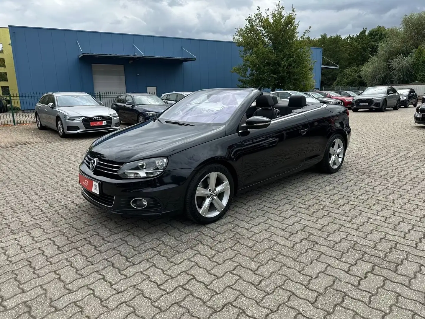 Volkswagen Eos 1.4 TSI Exclusive LEDER Keyless Pano NAVI Schwarz - 1