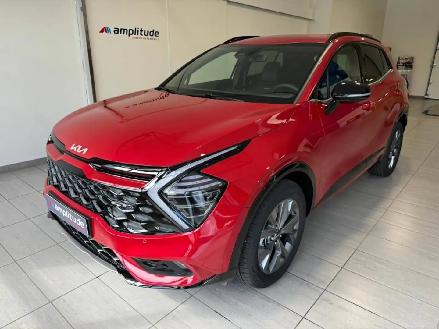Kia Sportage 1.6 T-GDi 210ch HEV GT-Line BVA6 Rouge - 1