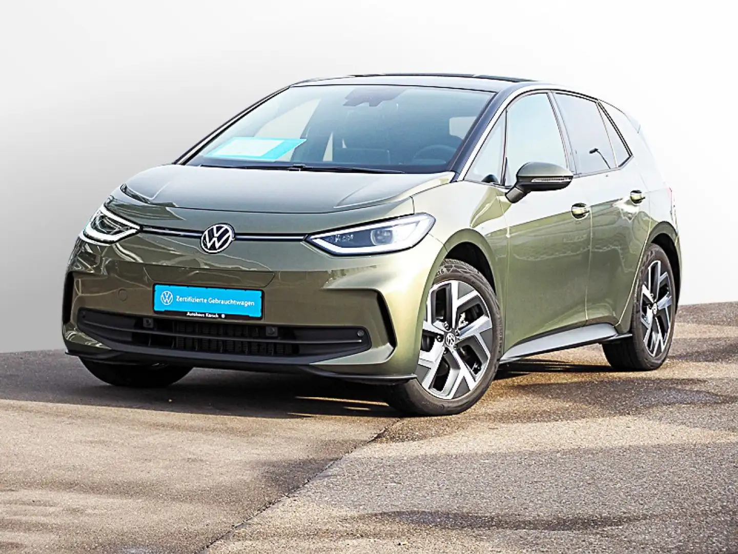 Volkswagen ID.3 Pro  IQ.LIGHT, KEYLESS, KLIMA, PDC, KAMERA Grün - 2