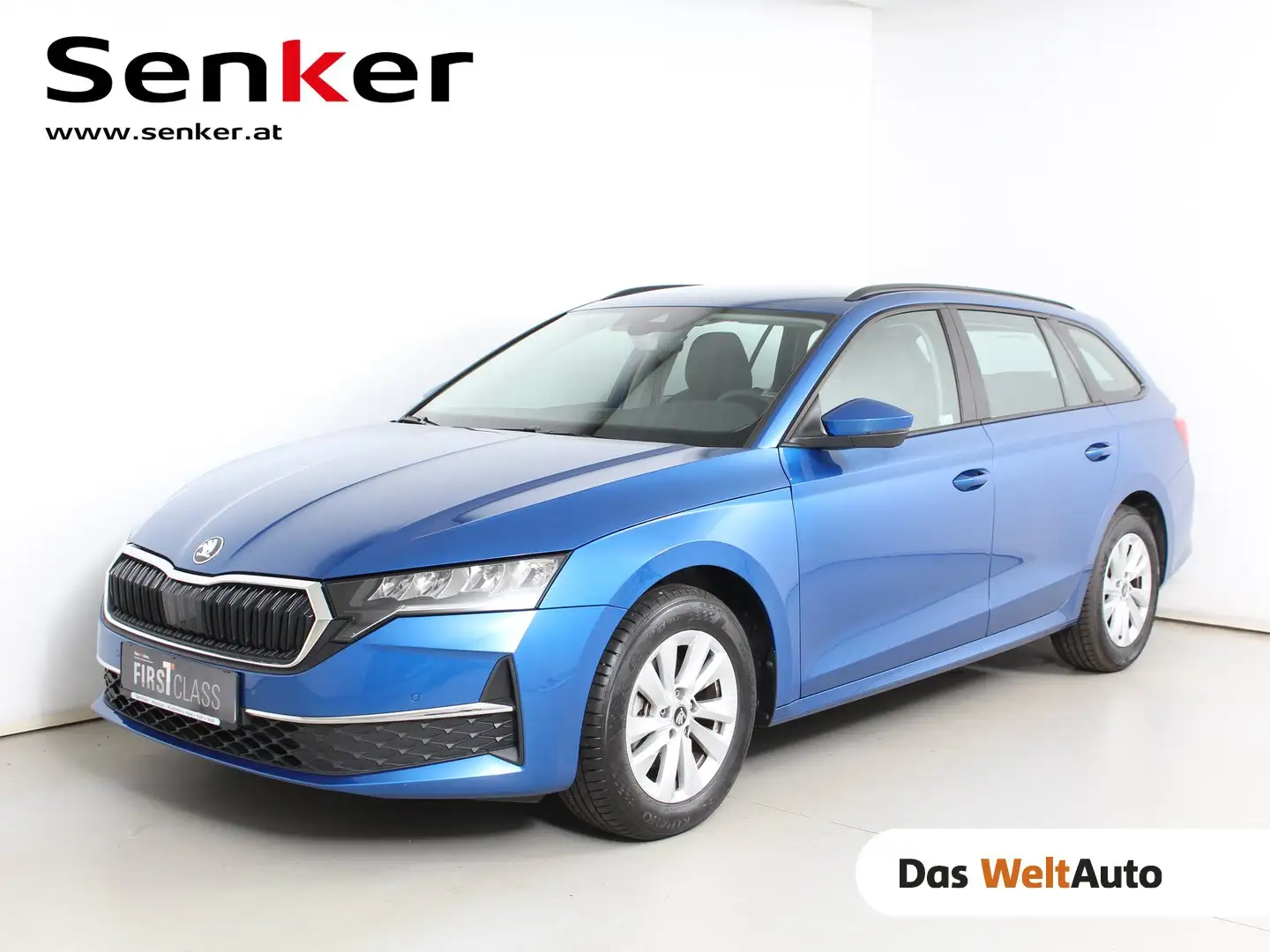 Skoda Octavia Selection TDI DSG Blau - 1