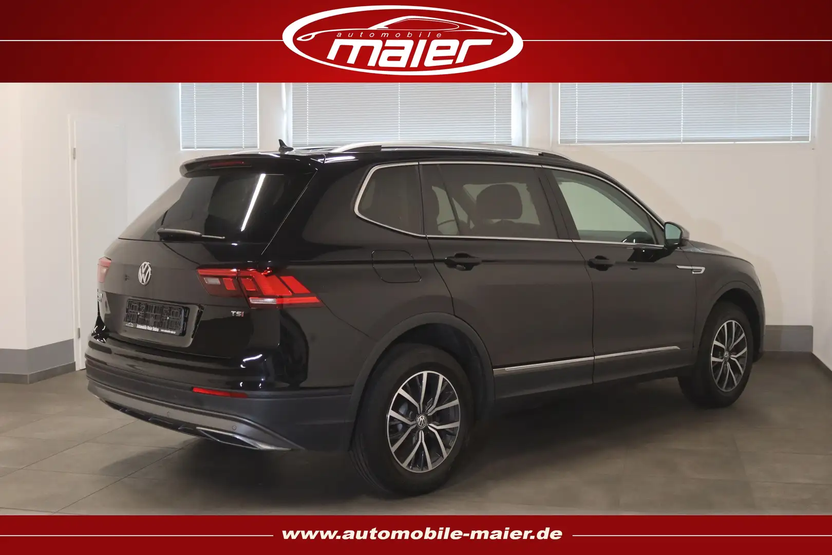 Volkswagen Tiguan Allspace 1.4 TSI-NAVI-ACC-Spurhalte-SHZ- Schwarz - 2