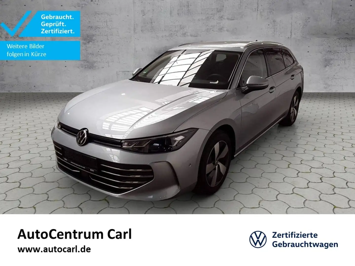 Volkswagen Passat Variant Business 1.5 eTSI DSG IQ.Drive KLIMA LED NAVI Argent - 1