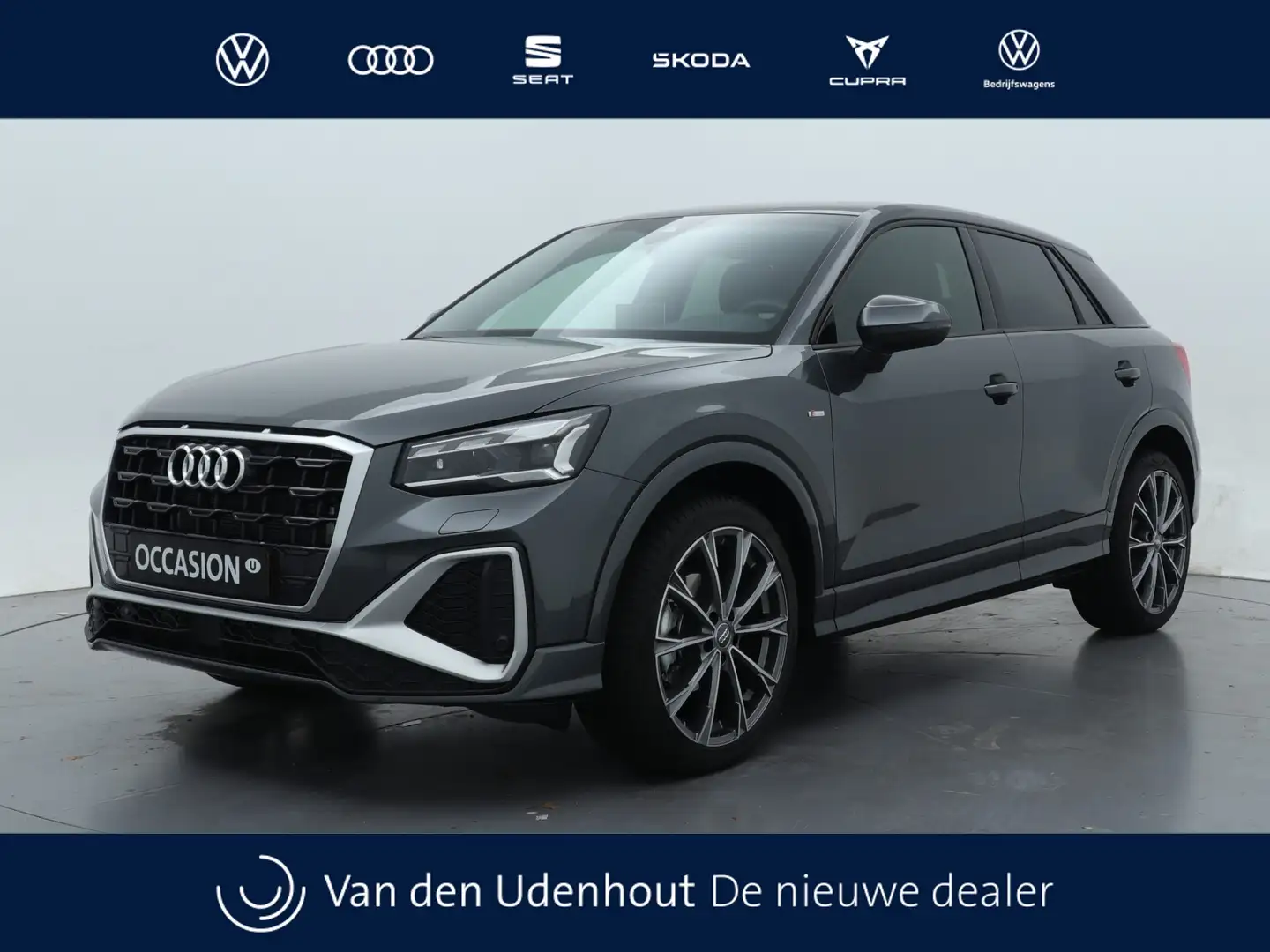 Audi Q2 35 TFSI 150PK S Edition / Stoelverwarming / Achter Gris - 1