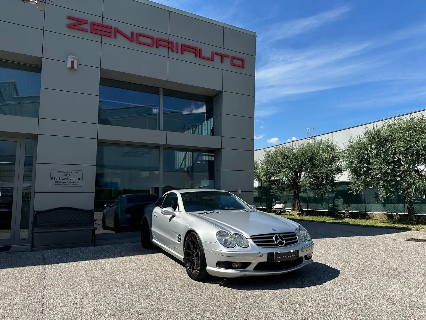 Mercedes-Benz SL 500 V8 Pack 55 AMG iscr. ASI Argent - 1