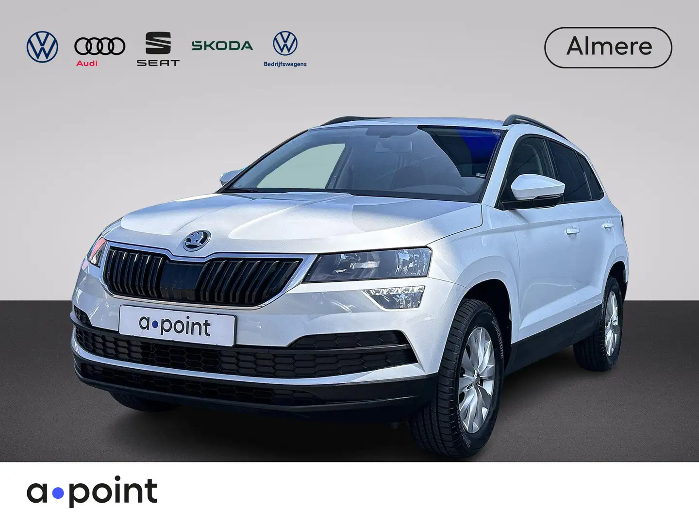 Skoda Karoq 1.0 TSI Ambition 116pk | Parkeersensoren | Cruise Weiß - 1