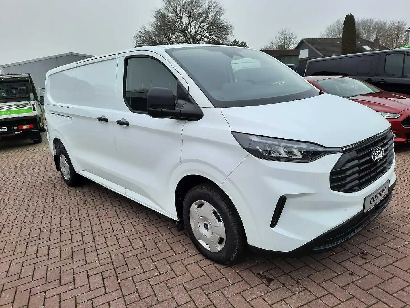 Ford Transit Custom 300 EcoBlue L2H1 LKW VA Autm. Trend Weiß - 2