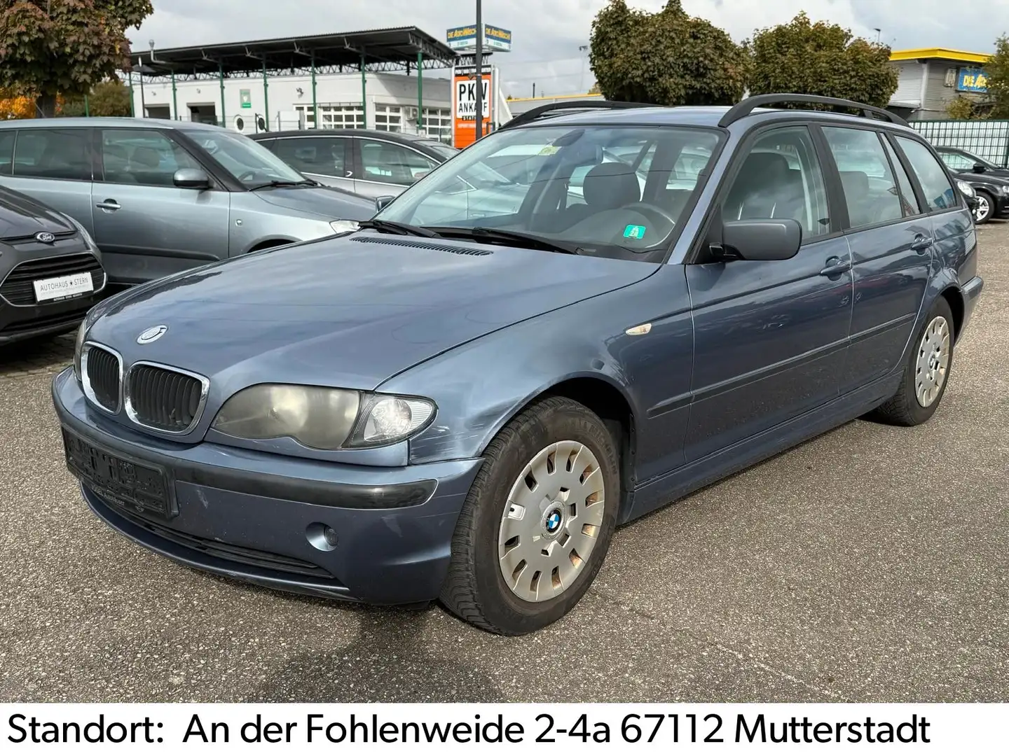 BMW 318 i Touring/TÜV/TEMPOMAT/NAVI Bleu - 1