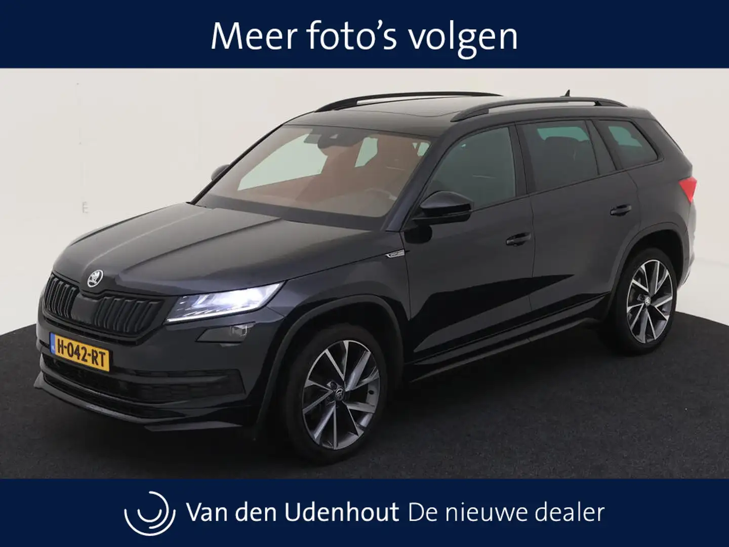 Skoda Kodiaq 1.5 TSI 150pk Automaat Sportline Business 7 persoo Zwart - 1