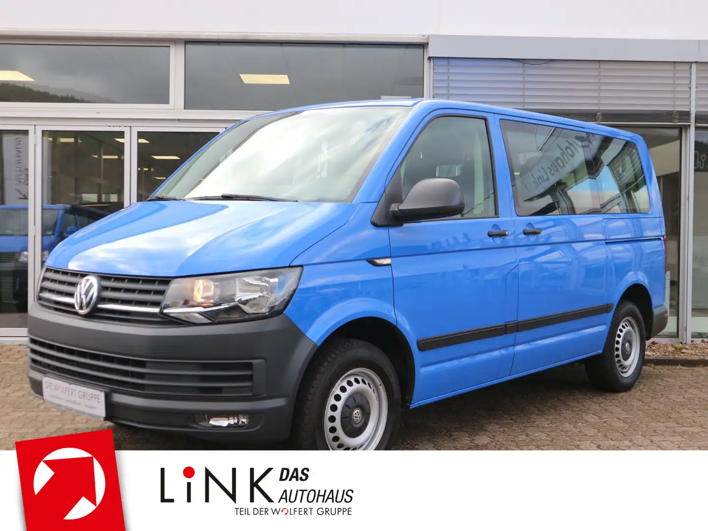 Volkswagen T6 Caravelle 2.0 TDI Trendline AHK CLIMATIC PDC Blau - 1