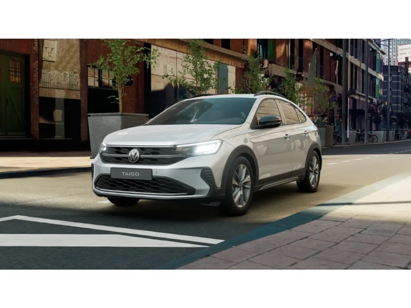 Volkswagen Taigo 1.0TSI DSG Goal LED Navi SHZ Rear View ACC Silber - 1