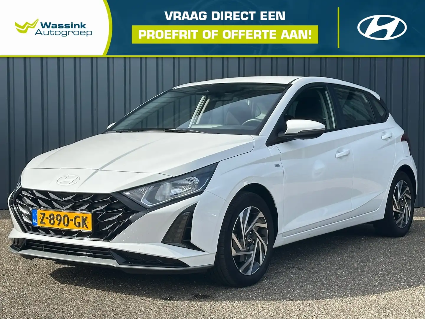Hyundai i20 1.0 T-GDI 48V MHEV 100pk Comfort Smart I Camera I Blanc - 1
