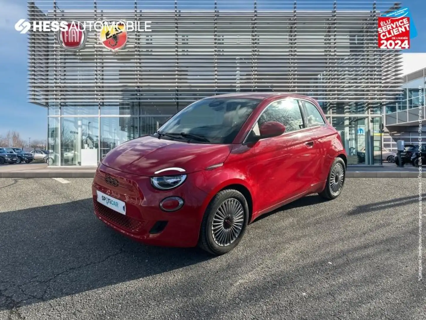 Fiat 500e e 95ch (RED) MY23 GPS Camera - 1