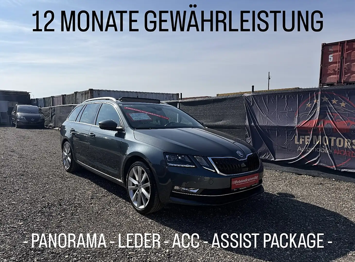 Skoda Octavia Combi 2,0 TDI Style - DSG - LEDER - PANO - ACC ... Grau - 1