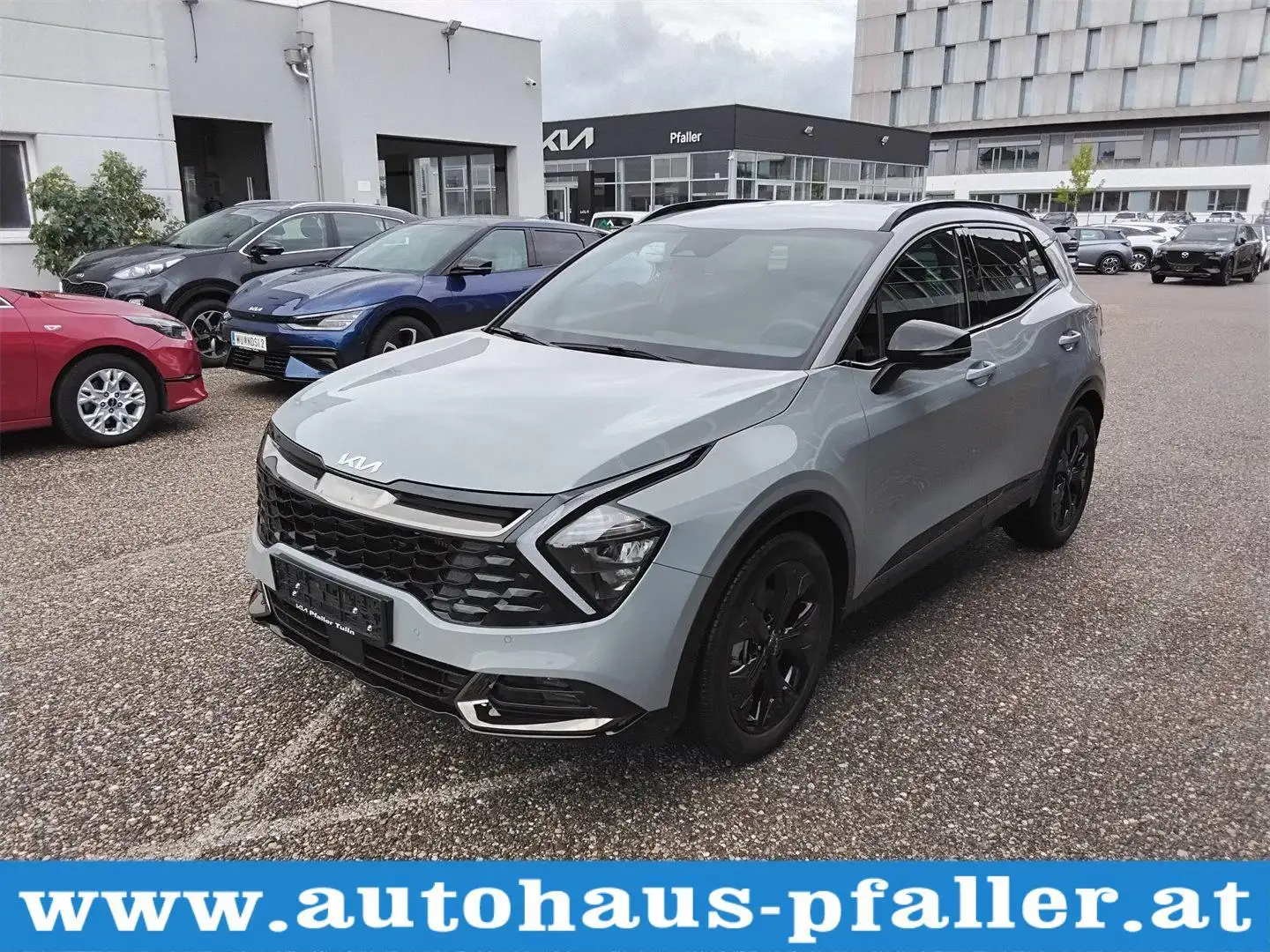 Kia Sportage 1,6 TGDI 48V Anniversary AWD DCT Grau - 1