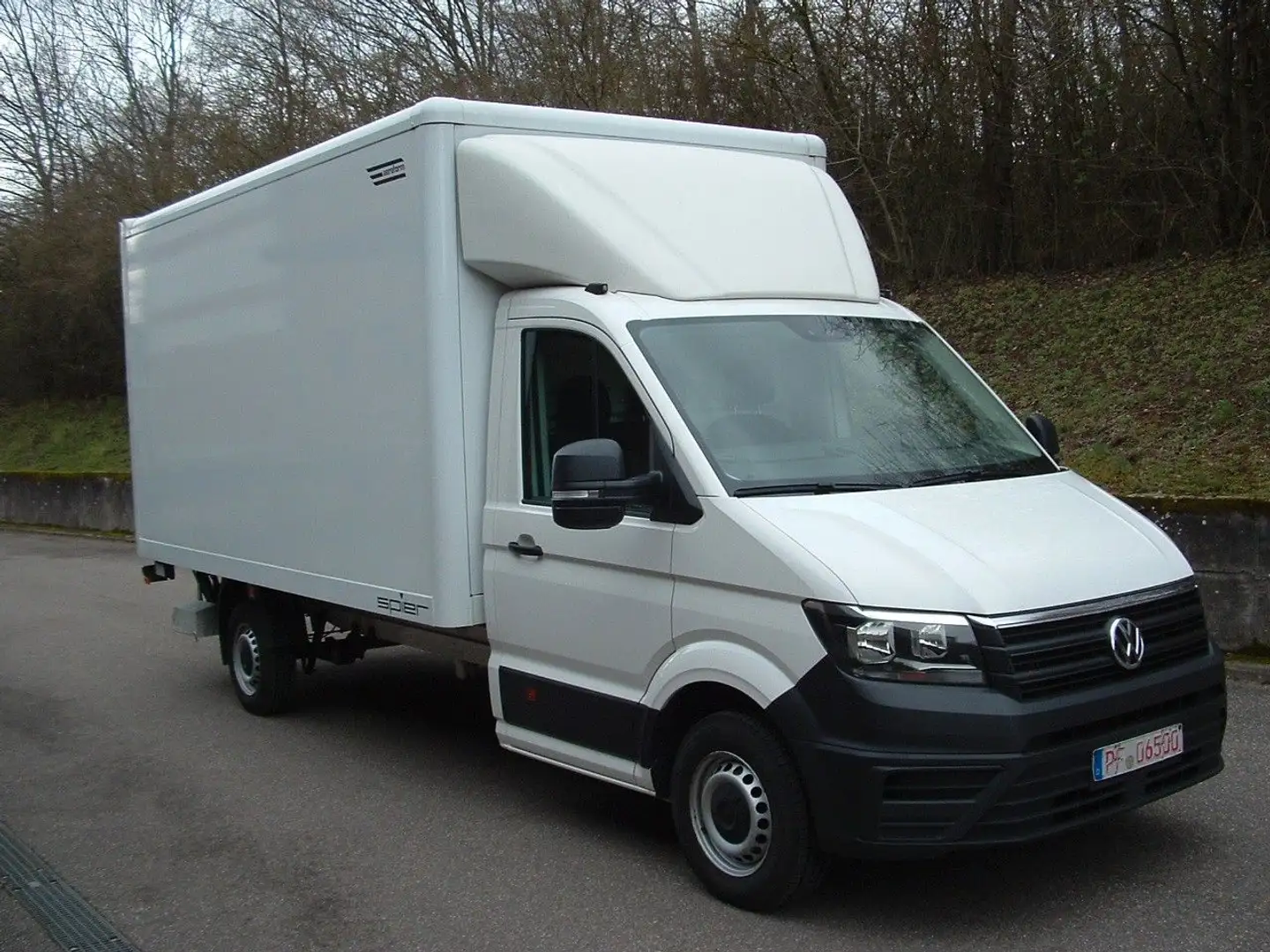 Volkswagen Crafter 35 Koffer 2,0 TDI Lang *1.HAND*NAVI*LBW* Blanc - 2