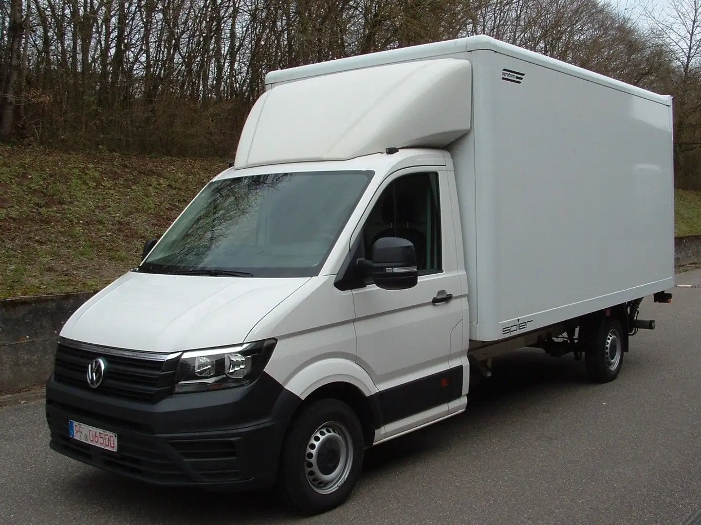 Volkswagen Crafter 35 Koffer 2,0 TDI Lang *1.HAND*NAVI*LBW* Blanc - 1