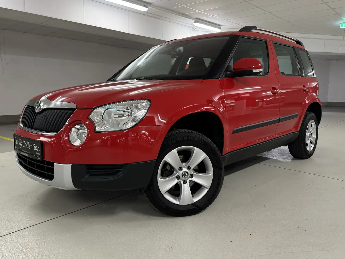 Skoda Yeti 2.0 TDI 4x4 Ambition TÜV-SERVICE NEU*1.HAND*73TKM Rouge - 1