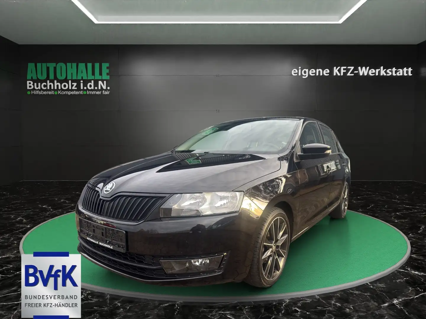 Skoda Rapid/Spaceback Rapid Spaceback 1,2 Active~KLIMA~NAVI~SHZ~ALU~el.F Noir - 1